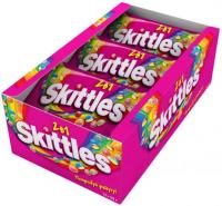 Скитлс (Skittles) 2 в 1 Жевательные РОЗОВЫЕ , 38г x 12 шт